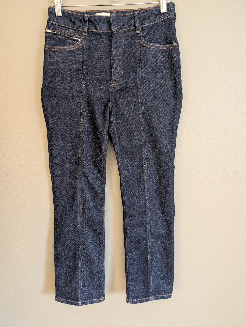 Pilcro Anthropologie Seamed Cropped Jeans Size 29